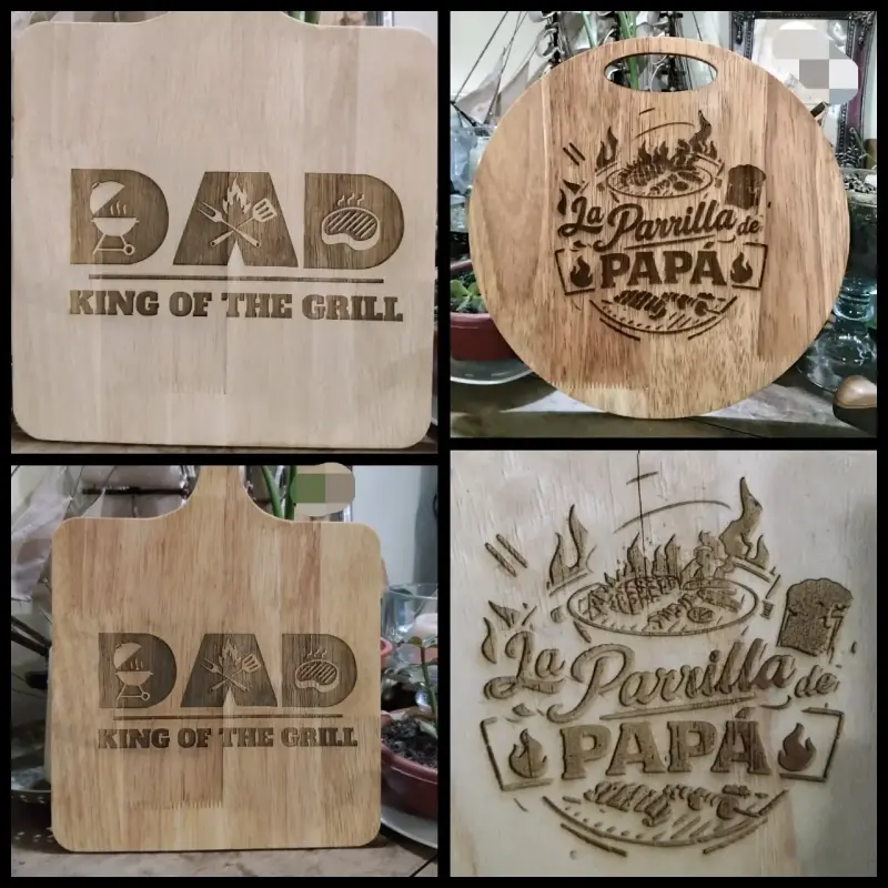 Tabla de madera para parrilla - 1