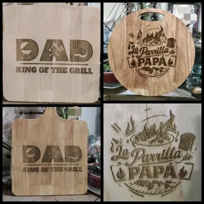 Tabla de madera para parrilla - miniatura 1