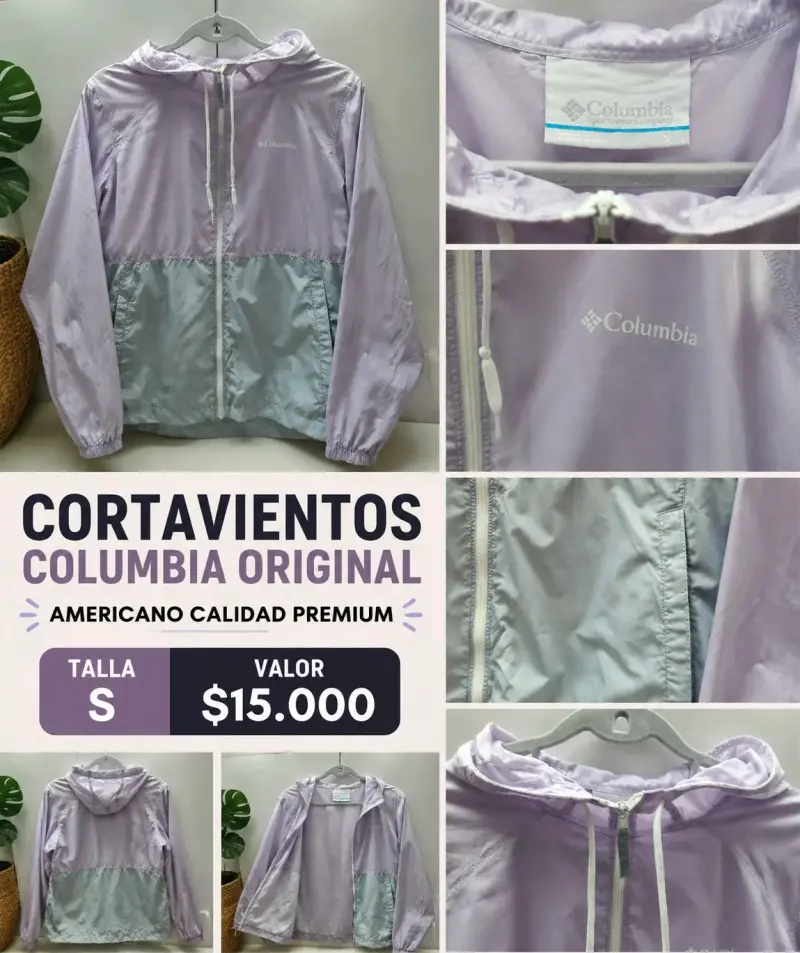 Cortaviento Columbia original Mujer - 1