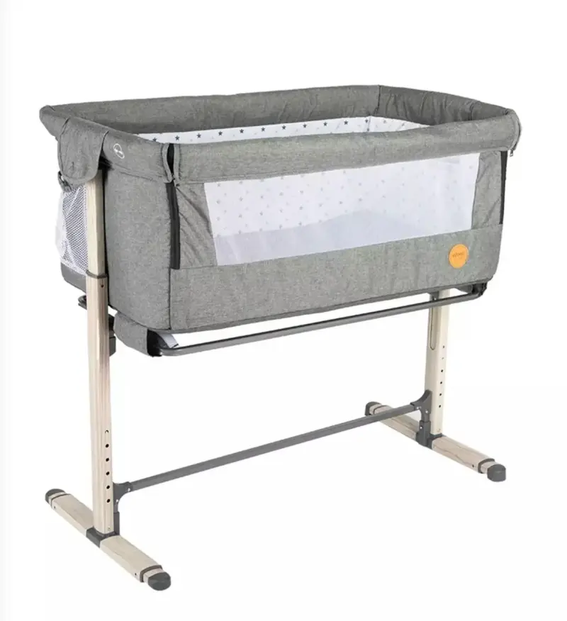 Cuna colecho gris para bebé - 6
