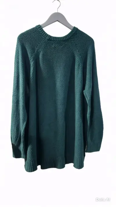 Suéter verde talla XL - miniatura 3