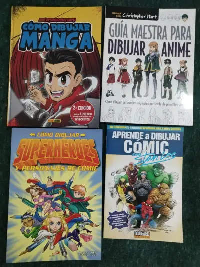 Set libros cómo dibujar manga y cómic - miniatura 1