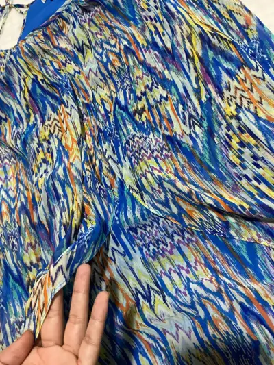 Vestido estampado multicolor - miniatura 2