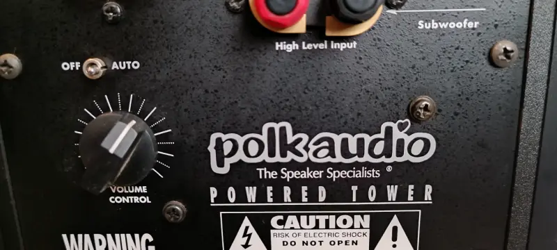 Parlantes activos de torre PolkAudio Rt1000i - 6