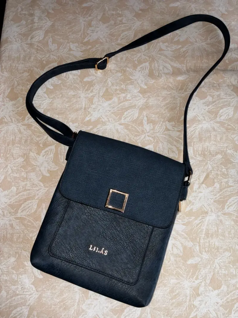 Cartera cruzada azul Lilas - 2