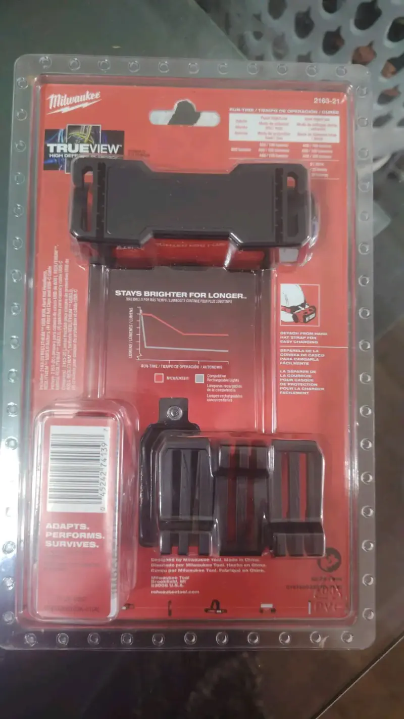 Linterna frontal Milwaukee recargable - 2