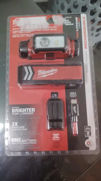 Linterna frontal Milwaukee recargable - miniatura 5