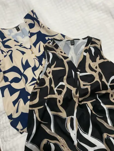 Vestidos sin mangas estampados - miniatura 1