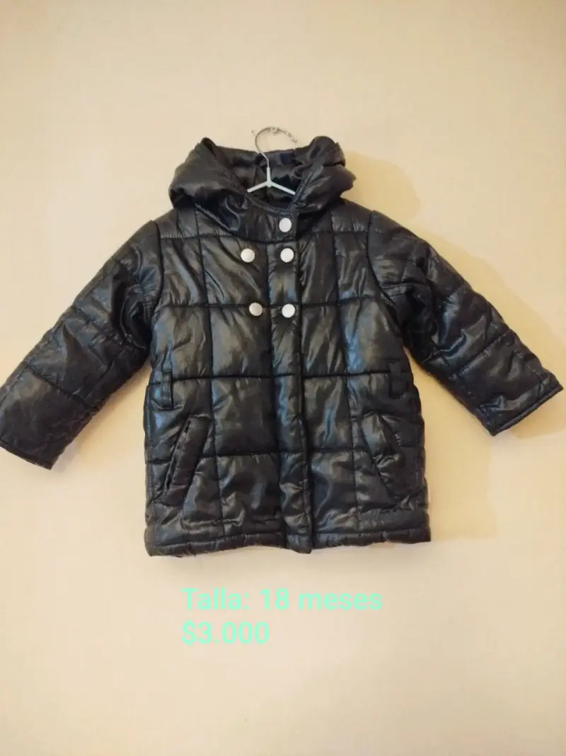 Abrigo puffer para bebé