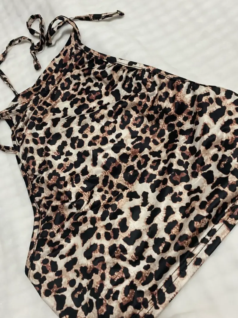Top animal print café - 2