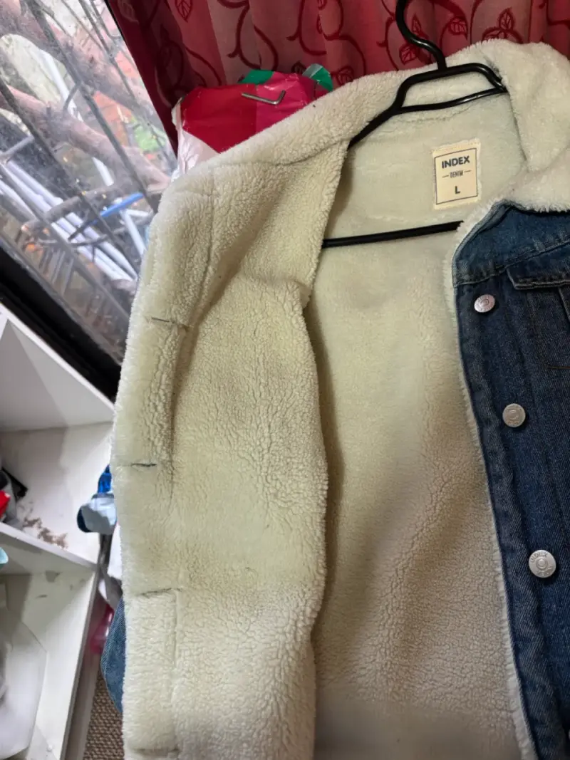 Chaqueta de mezclilla con chiporro Index - 3