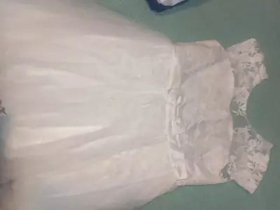 Vestido de comunión blanco - miniatura 2