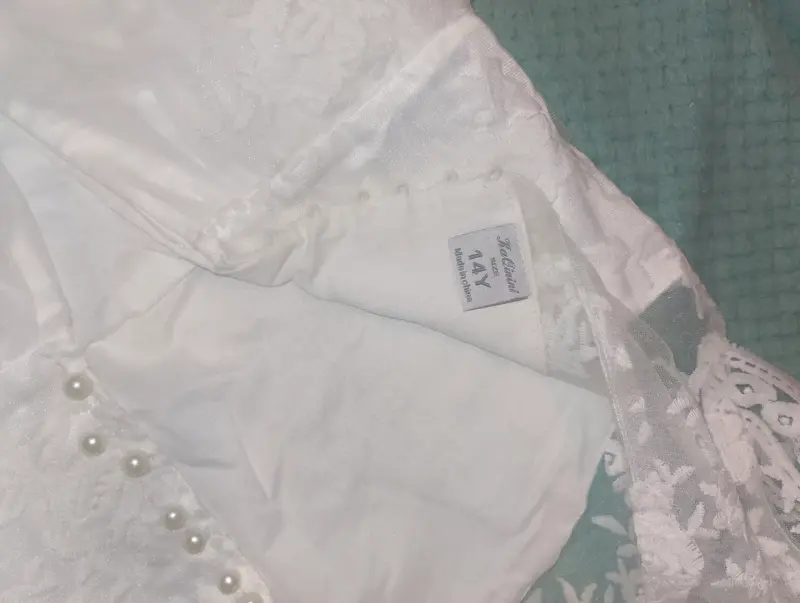 Vestido de comunión blanco - 3