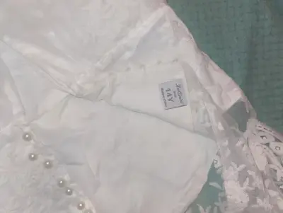 Vestido de comunión blanco - miniatura 3