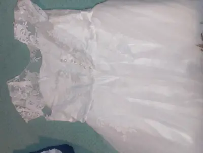 Vestido de comunión blanco - miniatura 4