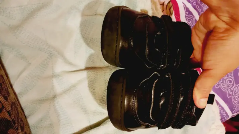 Zapatos negros infantiles marca uma ergonómics - 5