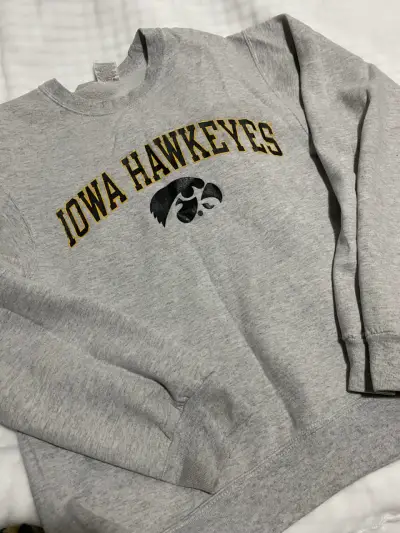 Polerón gris Iowa Hawkeyes - miniatura 1