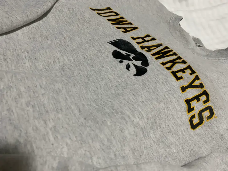 Polerón gris Iowa Hawkeyes - 2