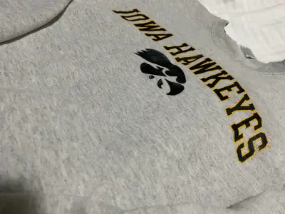 Polerón gris Iowa Hawkeyes - miniatura 2