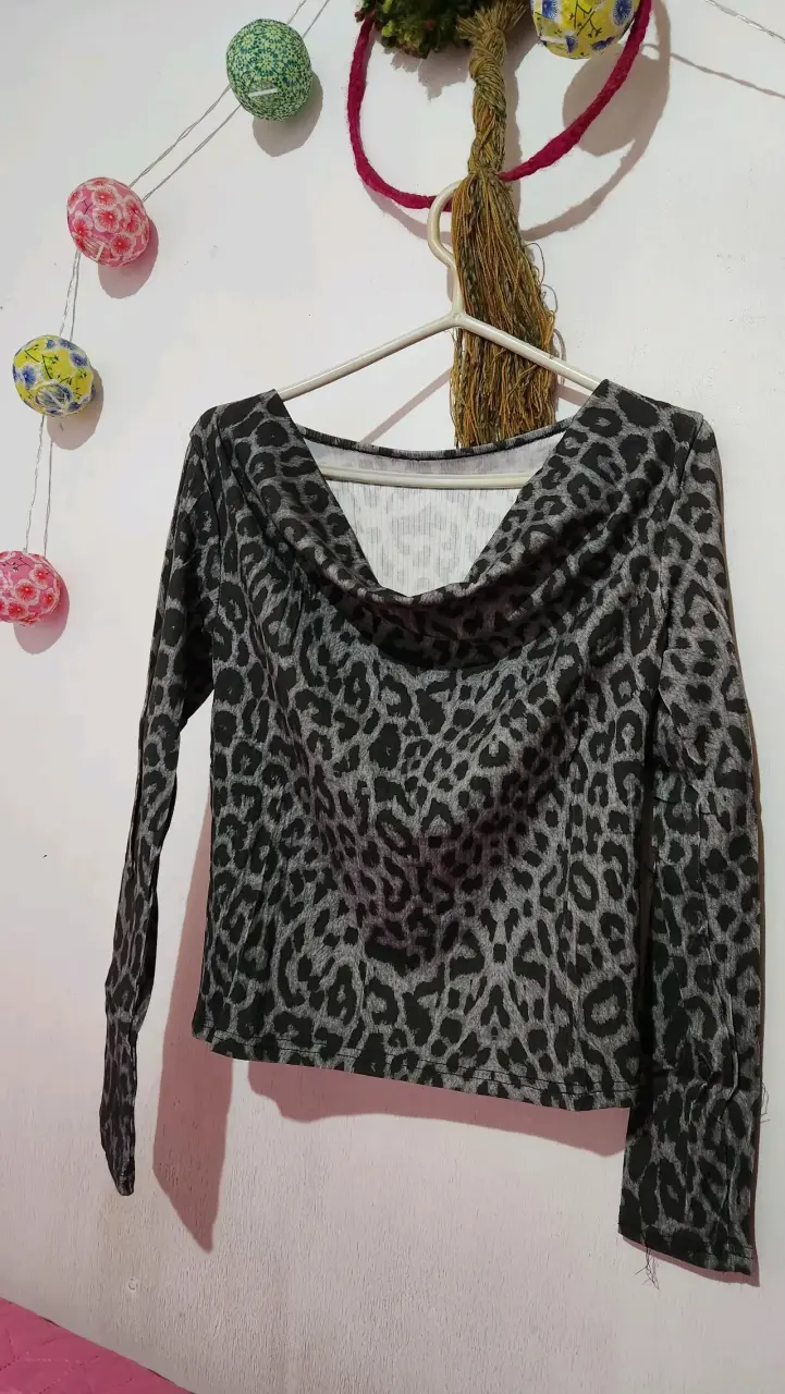 Polera leopardo - 1