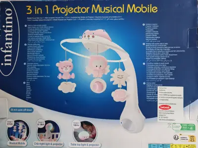 Móvil proyector rosa infantil - miniatura 4