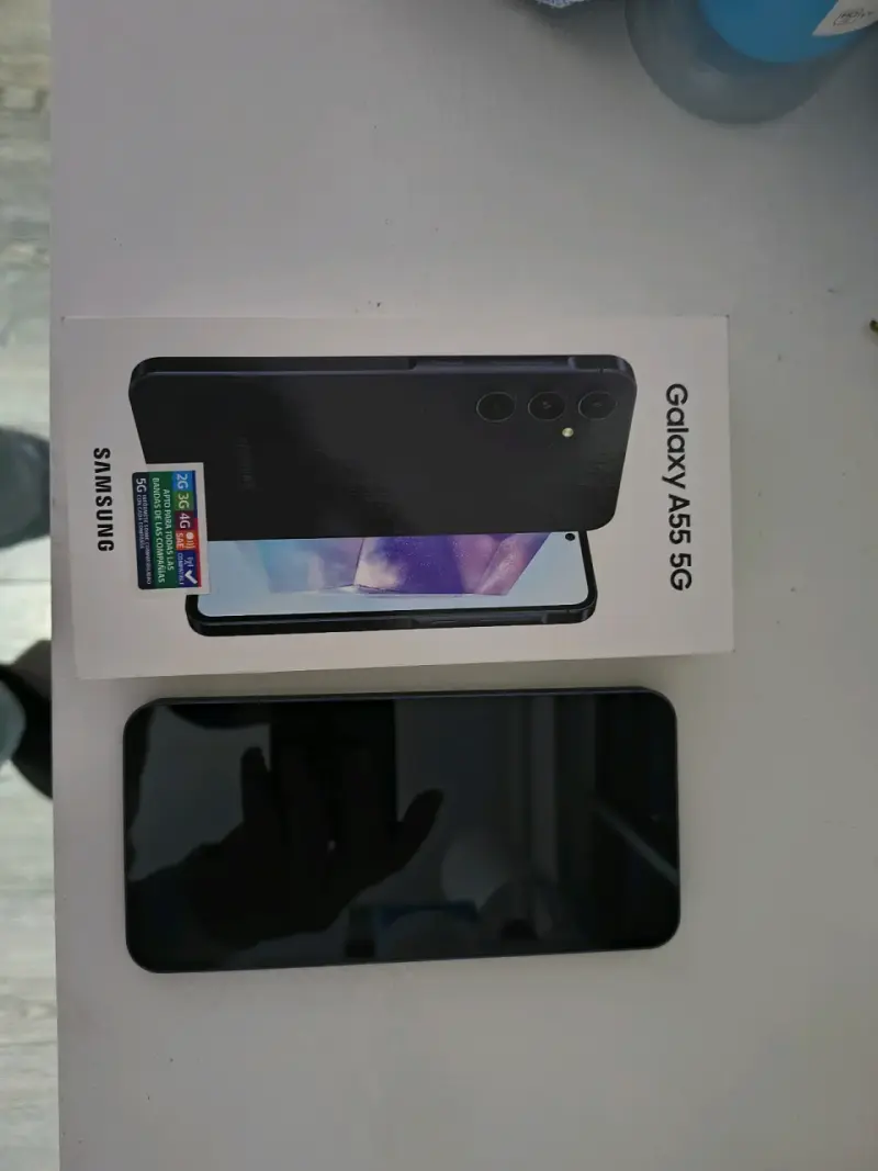 Samsung Galaxy A55 5G azul 256gb 8gb en ram - 1