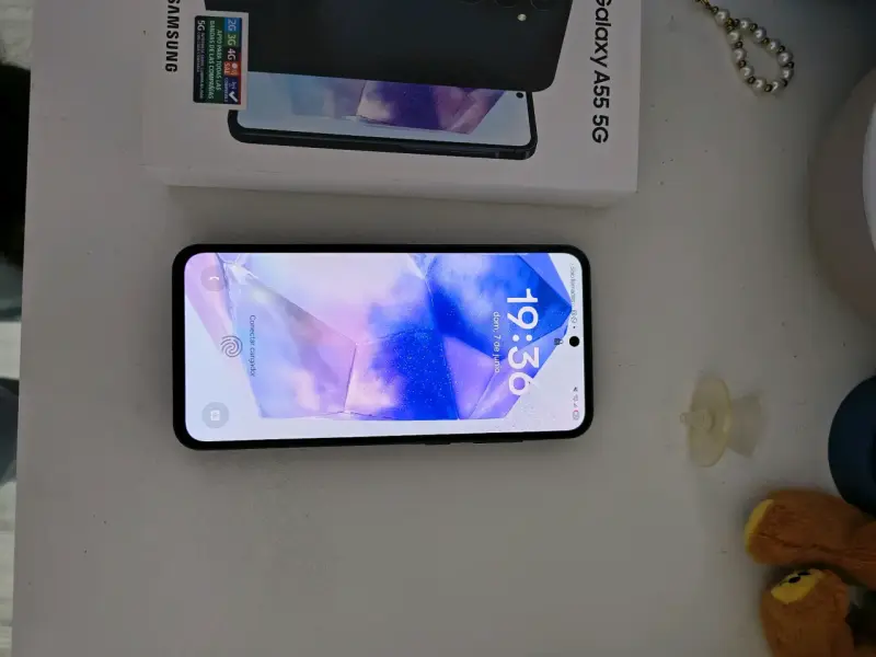 Samsung Galaxy A55 5G azul 256gb 8gb en ram - 2
