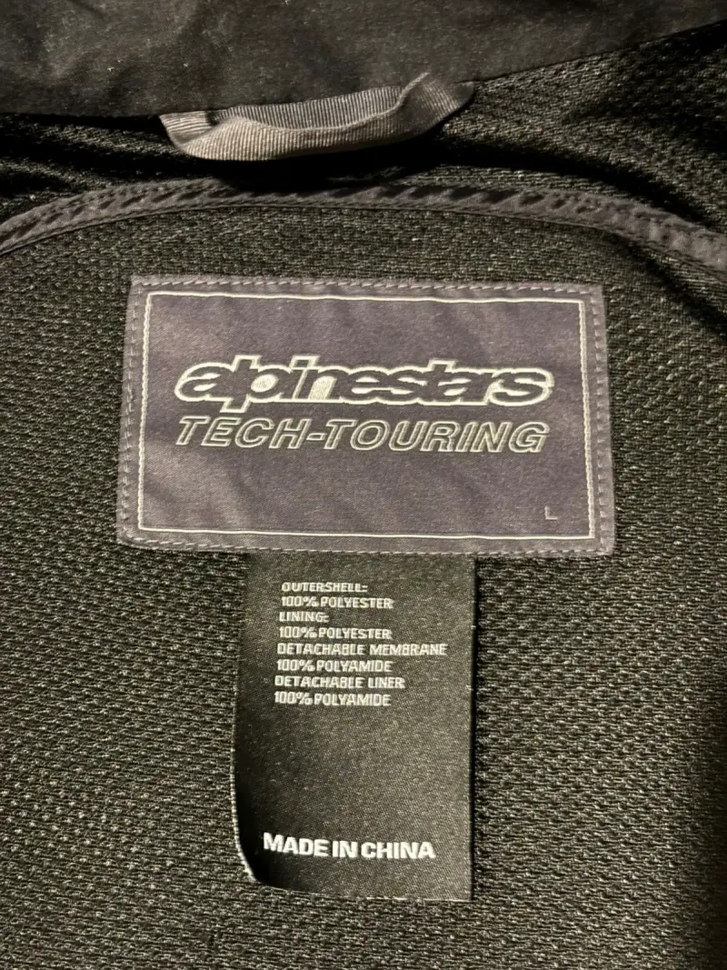 Chaqueta Alpinestars impermeable negra - 2