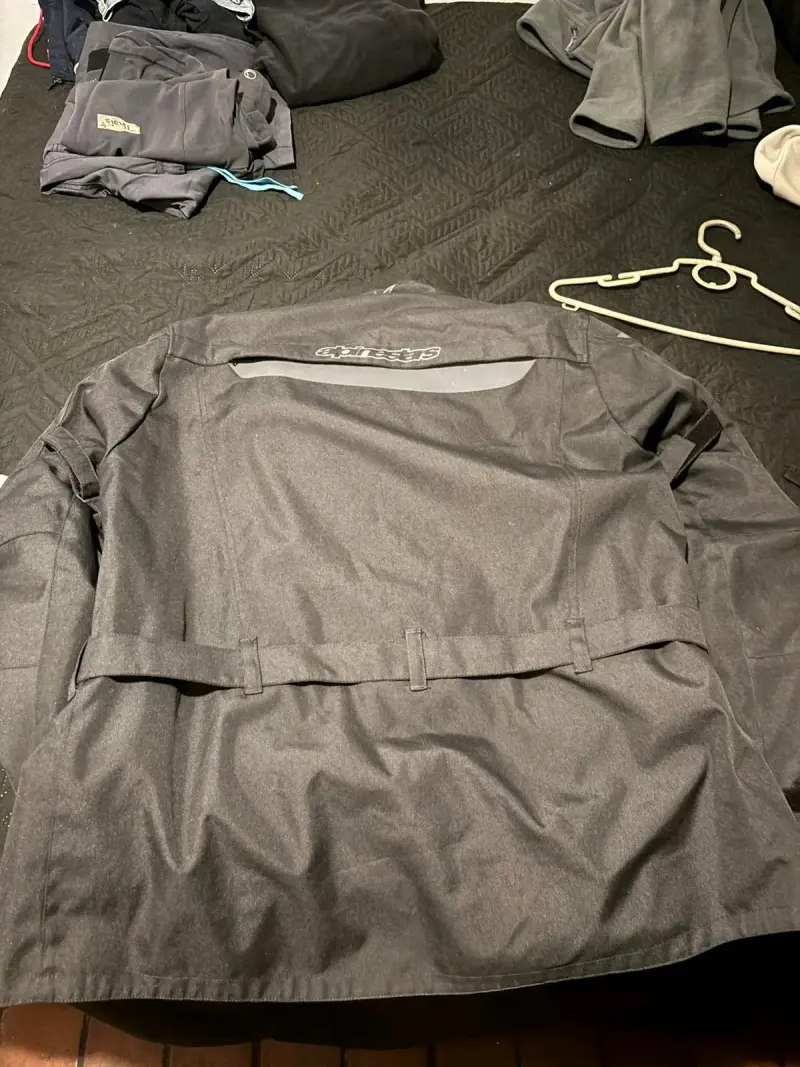 Chaqueta Alpinestars impermeable negra - 5