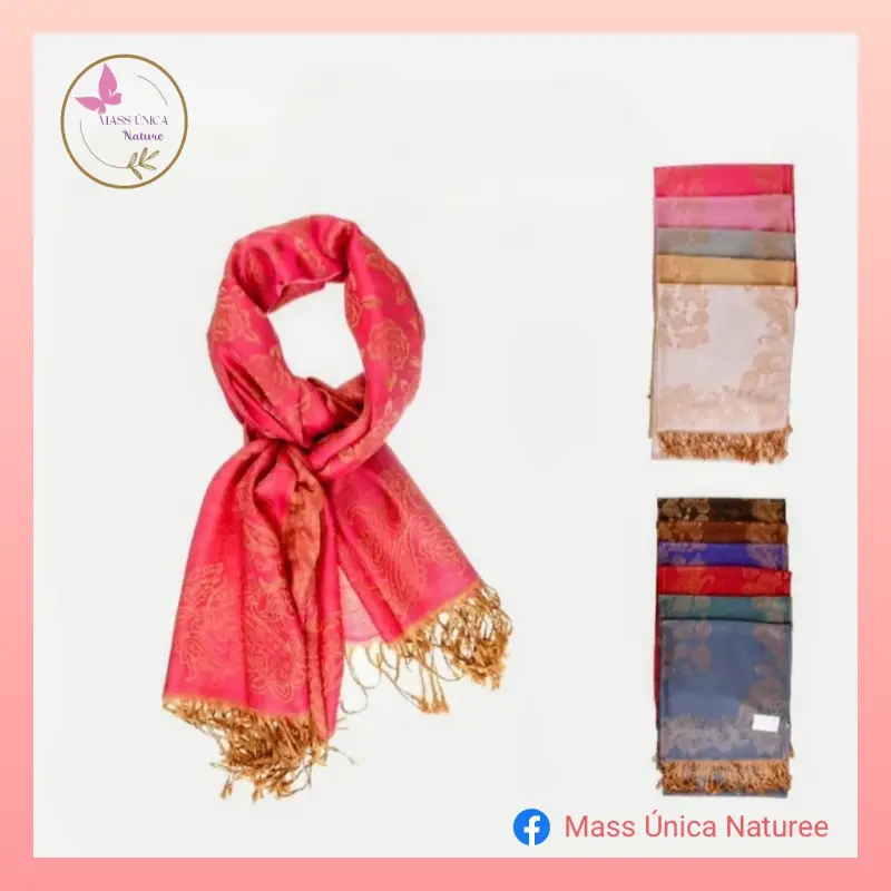 Bufanda o pañuelo estampado - 3