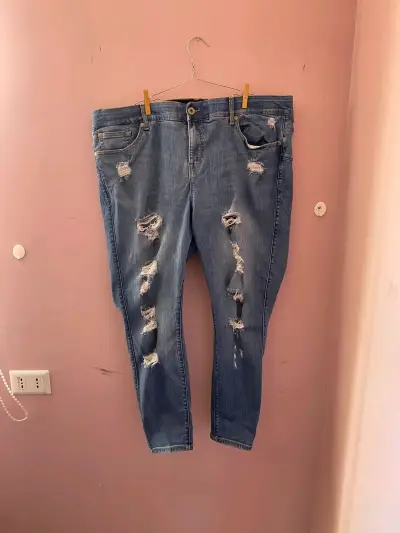 Jeans azules juvenil extralinda - miniatura 1
