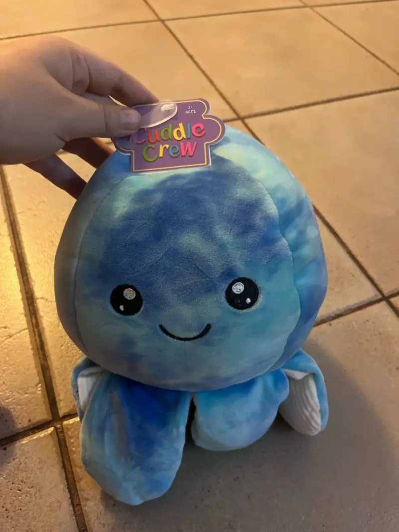 Peluche pulpito azul Cuddle Crew
