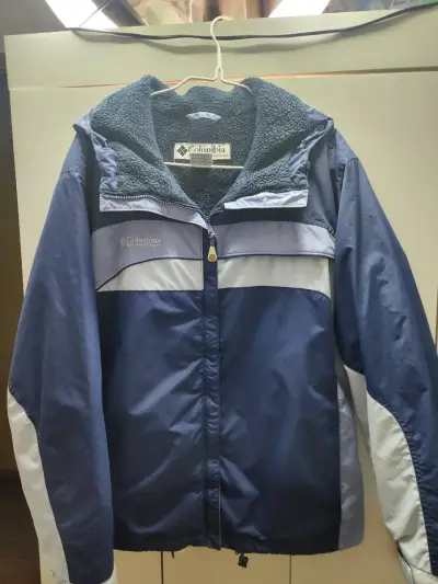 Parka Mujer Columbia Azul XL - miniatura 2