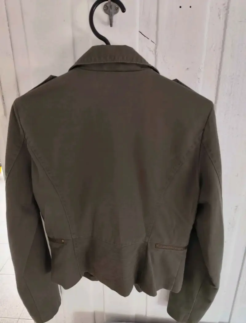 Chaqueta verde militar mujer - 2