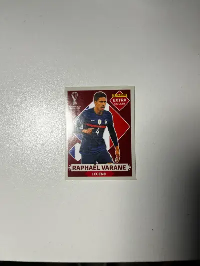 Lámina Raphaël Varane Qatar 2022 - miniatura 2