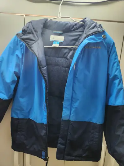 Parka niño Columbia azul talla M (10/12) - miniatura 2