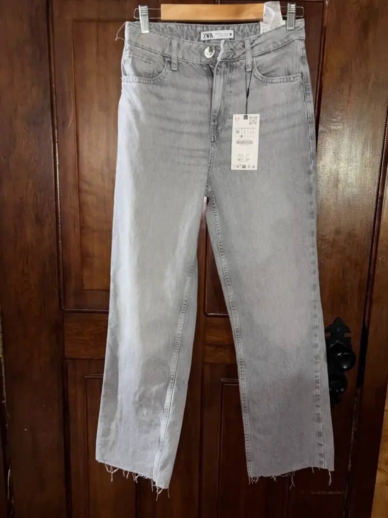 Jeans gris Zara nuevos - 1