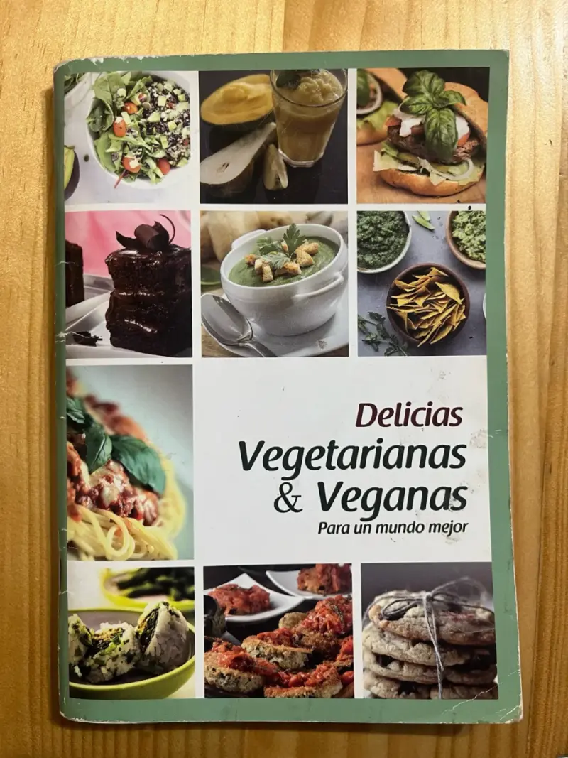 Libro de recetas vegetarianas y veganas - 1