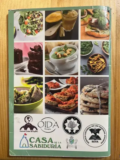 Libro de recetas vegetarianas y veganas - miniatura 2