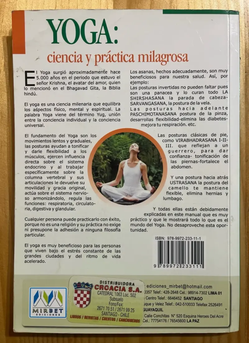 Libro Yoga Conceptos y Práctica - 2