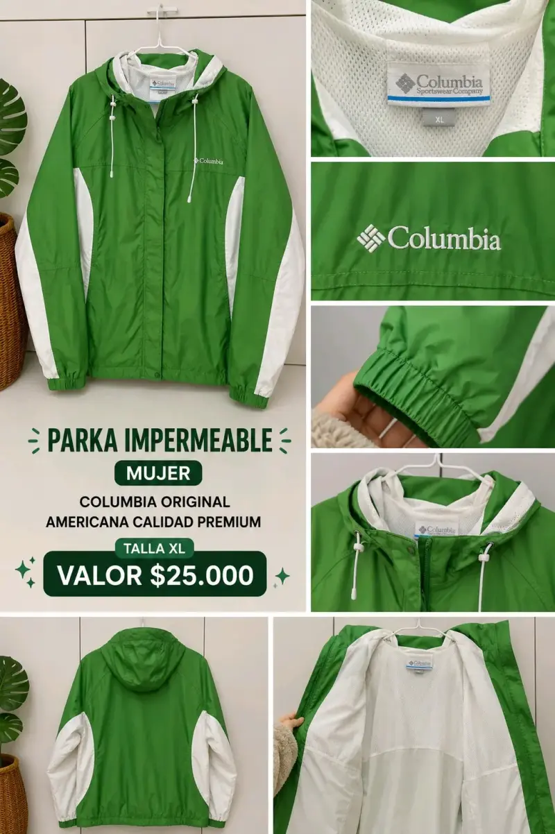 Parka impermeable Columbia Mujer - 1