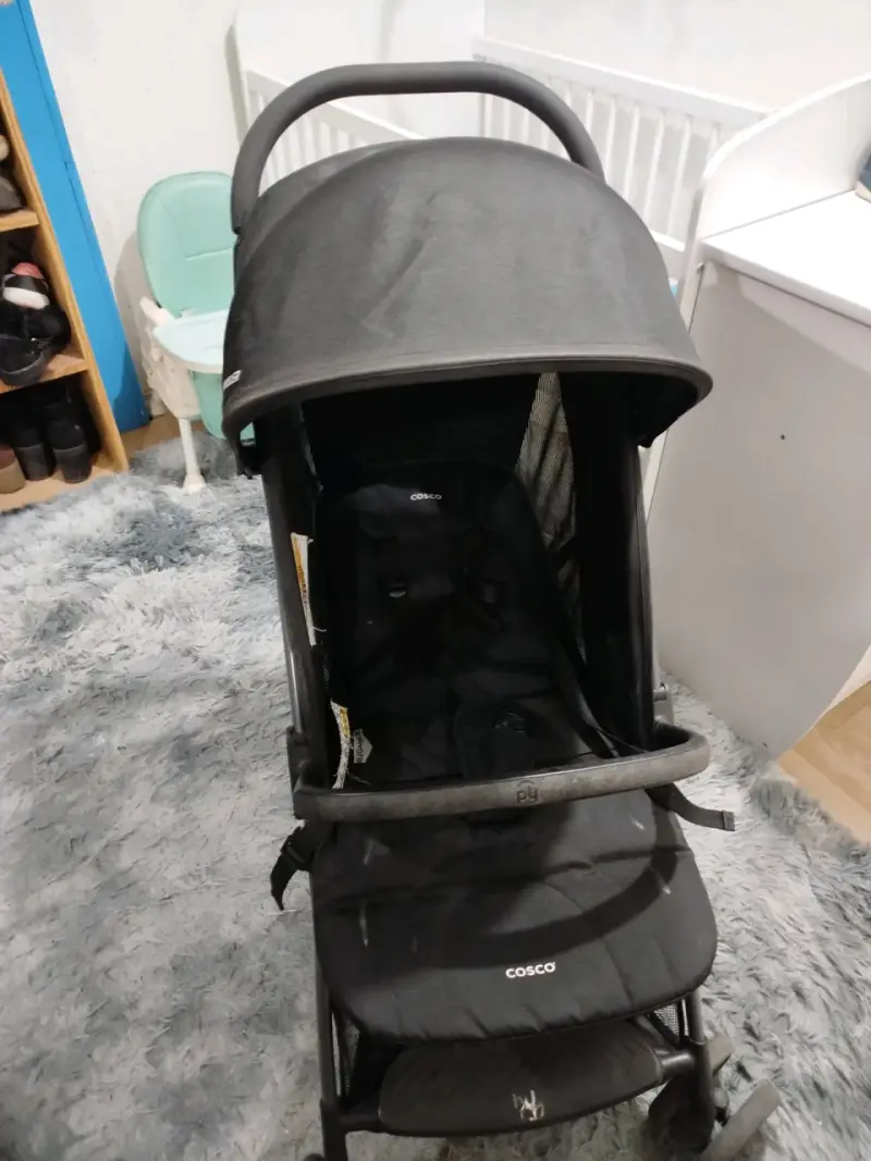 Coche de bebé negro - 2
