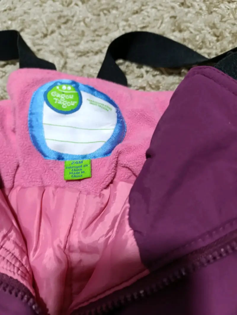 Pantalón de nieve 24 meses morado - 2