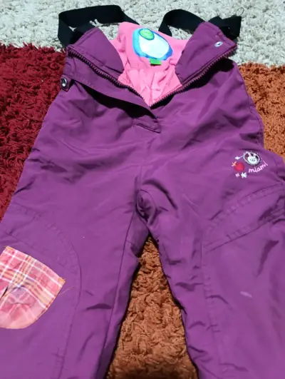 Pantalón de nieve 24 meses morado - miniatura 3