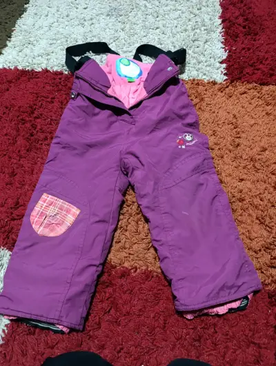 Pantalón de nieve 24 meses morado - miniatura 4