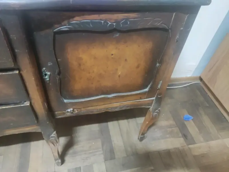 Aparador vintage de madera - 6