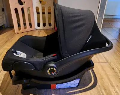 Silla de auto Bebesit negra - miniatura 2