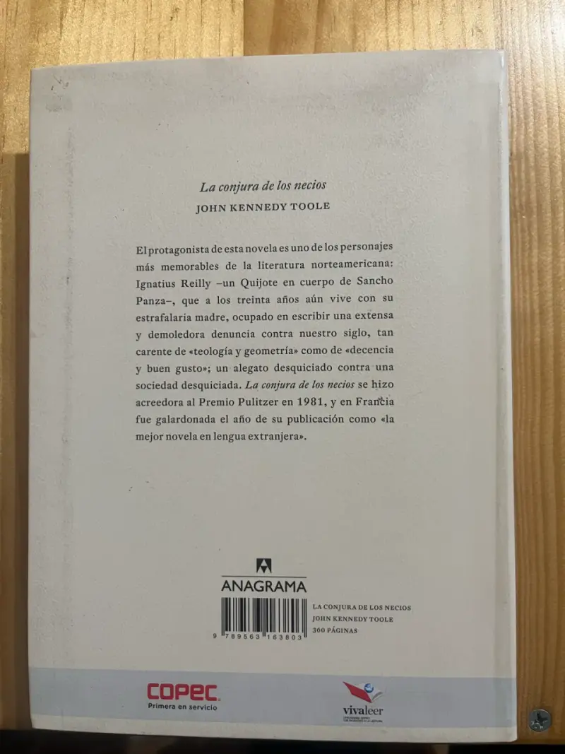 La conjura de los necios - John Kennedy Toole - 2