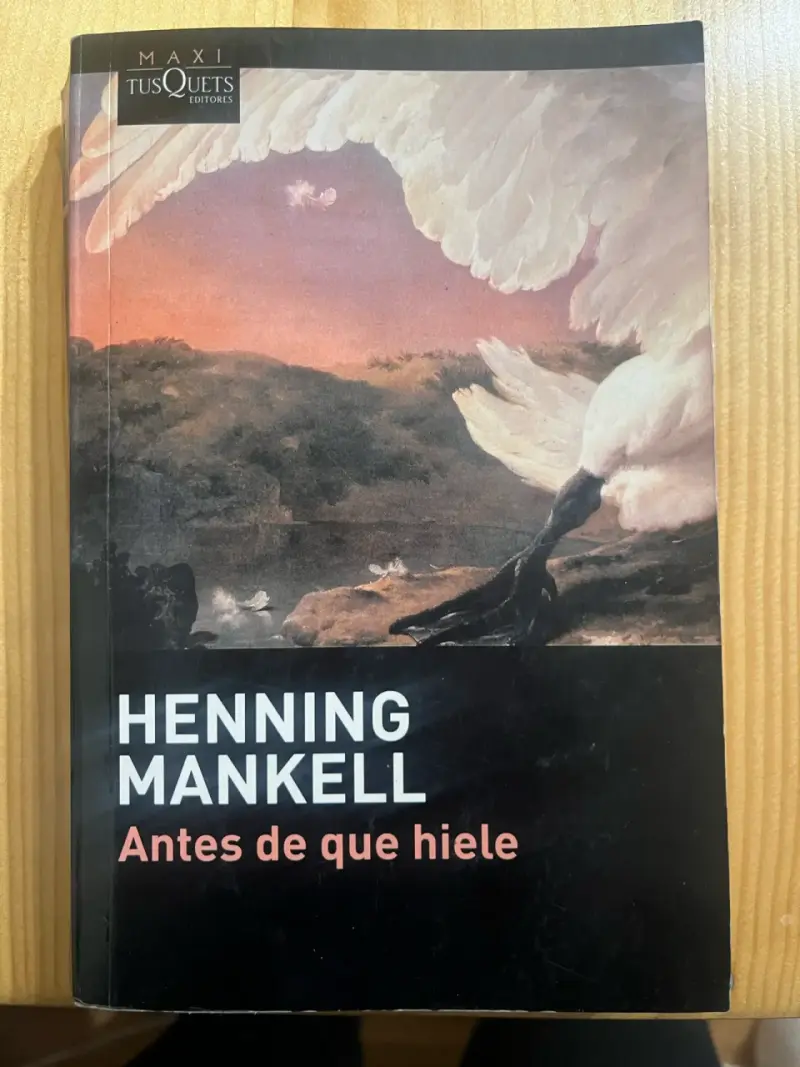 Libro 'Antes de que hiele' Henning Mankell - 1
