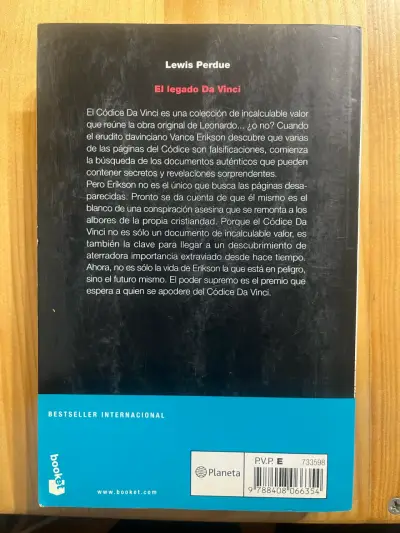 Libro El Legado Da Vinci - miniatura 2